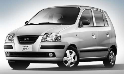 Kerala Car - Hyundai Santro for Rent